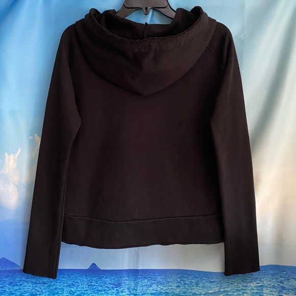 Frank & Eileen MELANIE Essential Hoodie TRIPLE FLEECE Size: S Black - Picture 9 of 16